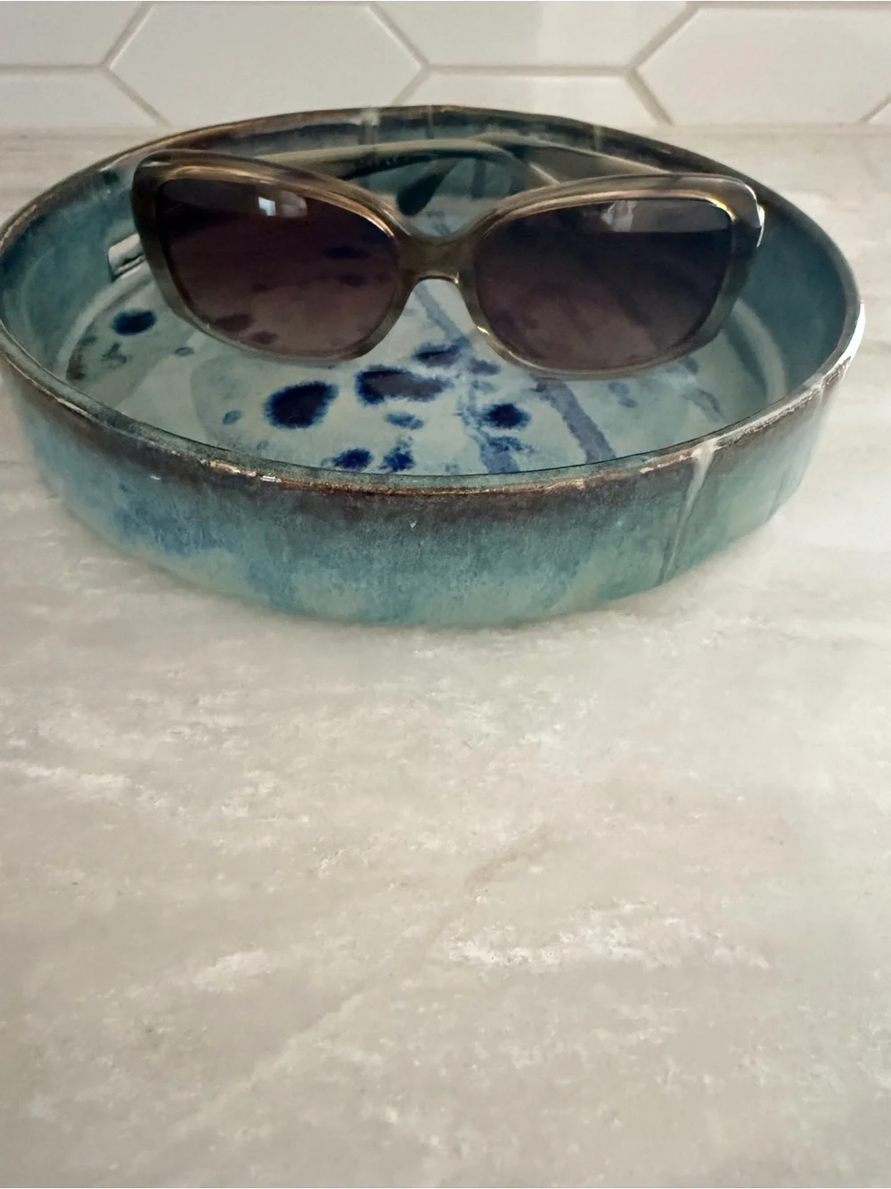 Marc by Marc Jacobs Oversized Butterfly Sunglasses Taupe Brown 57mm
